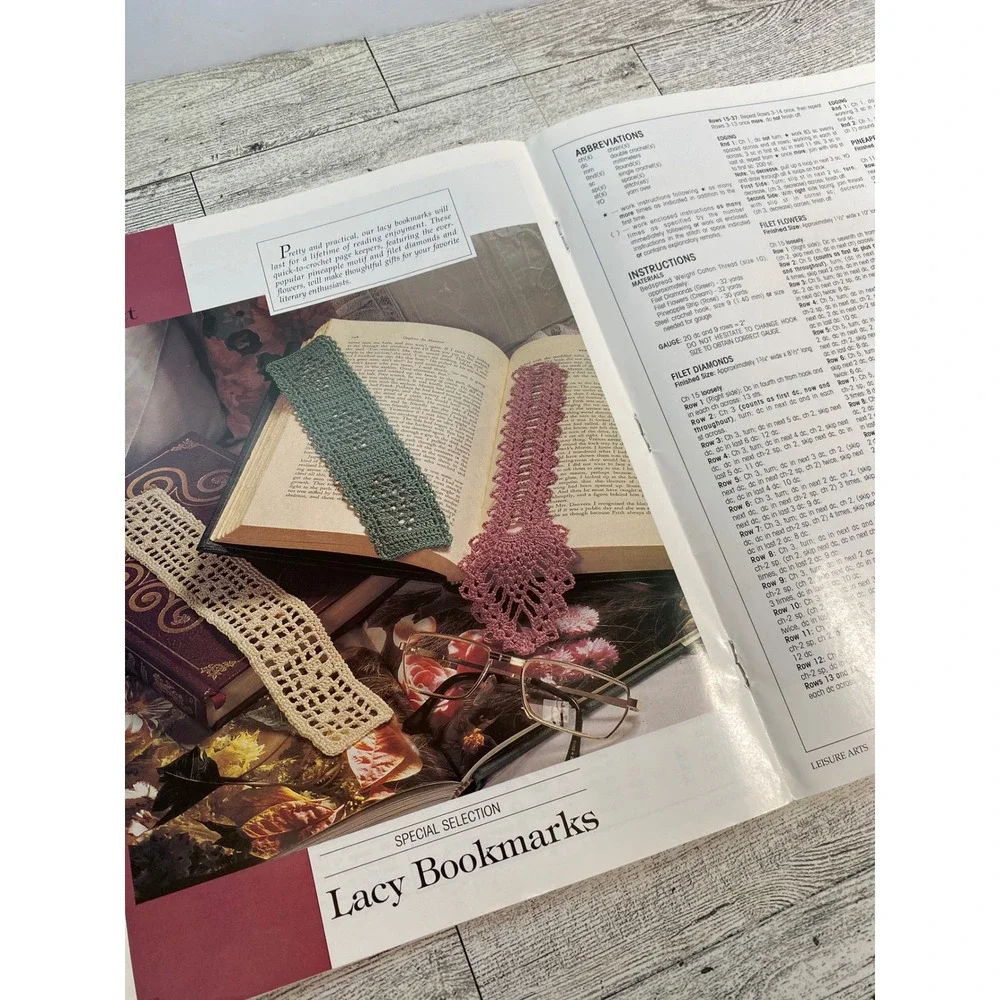 Leisure Arts The Magazine June 1995 25 Projects Cross Stitch‎ Crochet Knit Craft